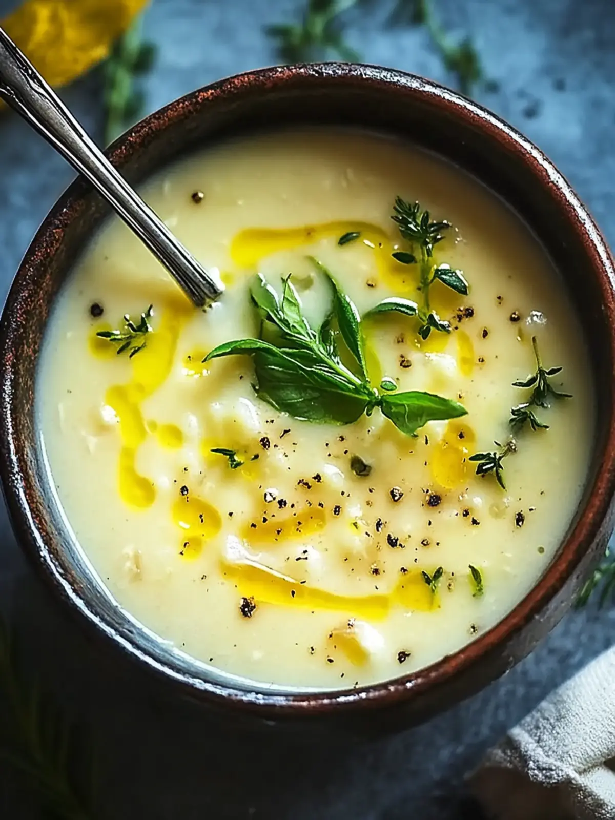 Avgolemono-Suppe