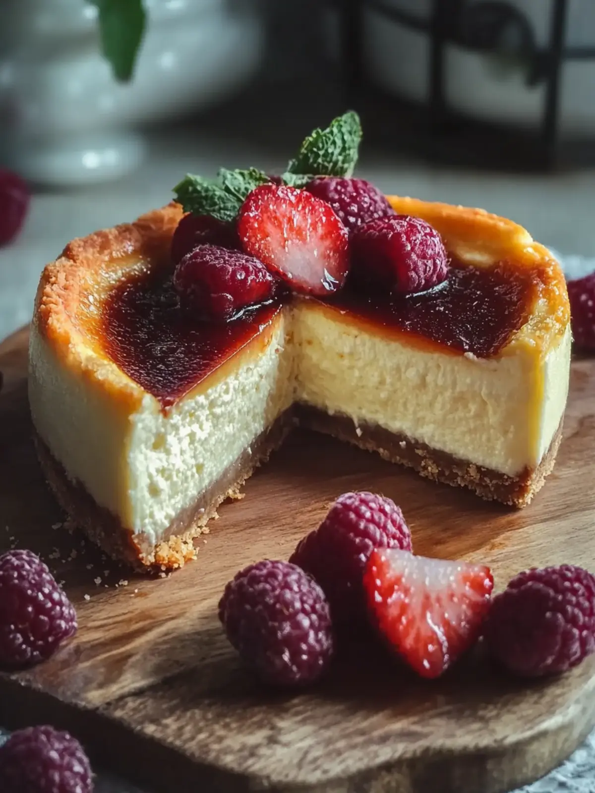 Juicy cheesecake from the baking tray