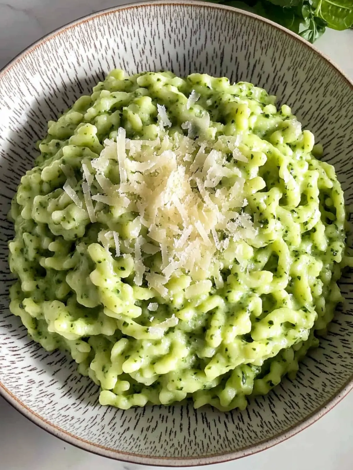 Spinat Spätzle