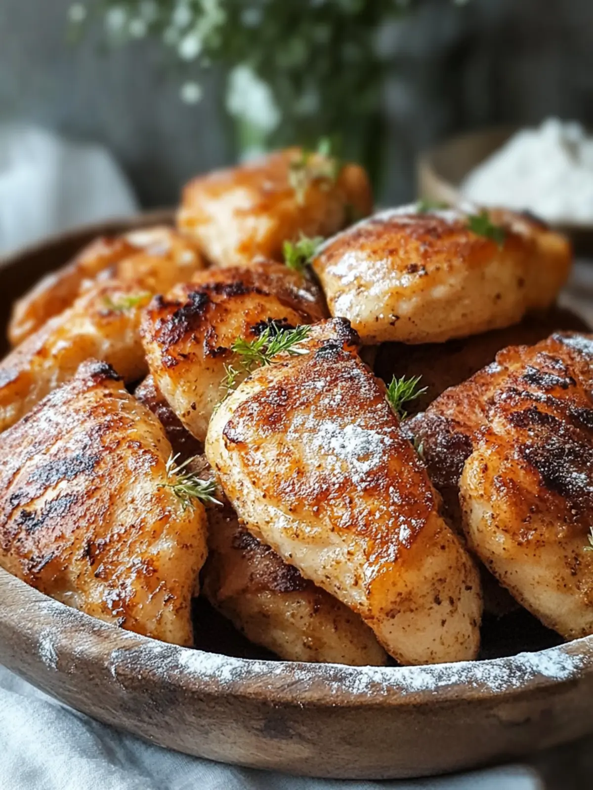Luftfritteusen-Hühnchen
