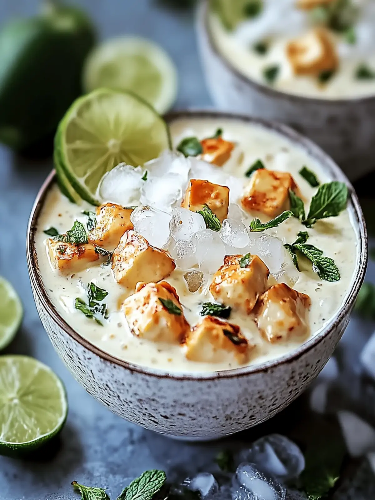 Einfache Kokosnuss-Hühnchen-Reisschüssel Rezept