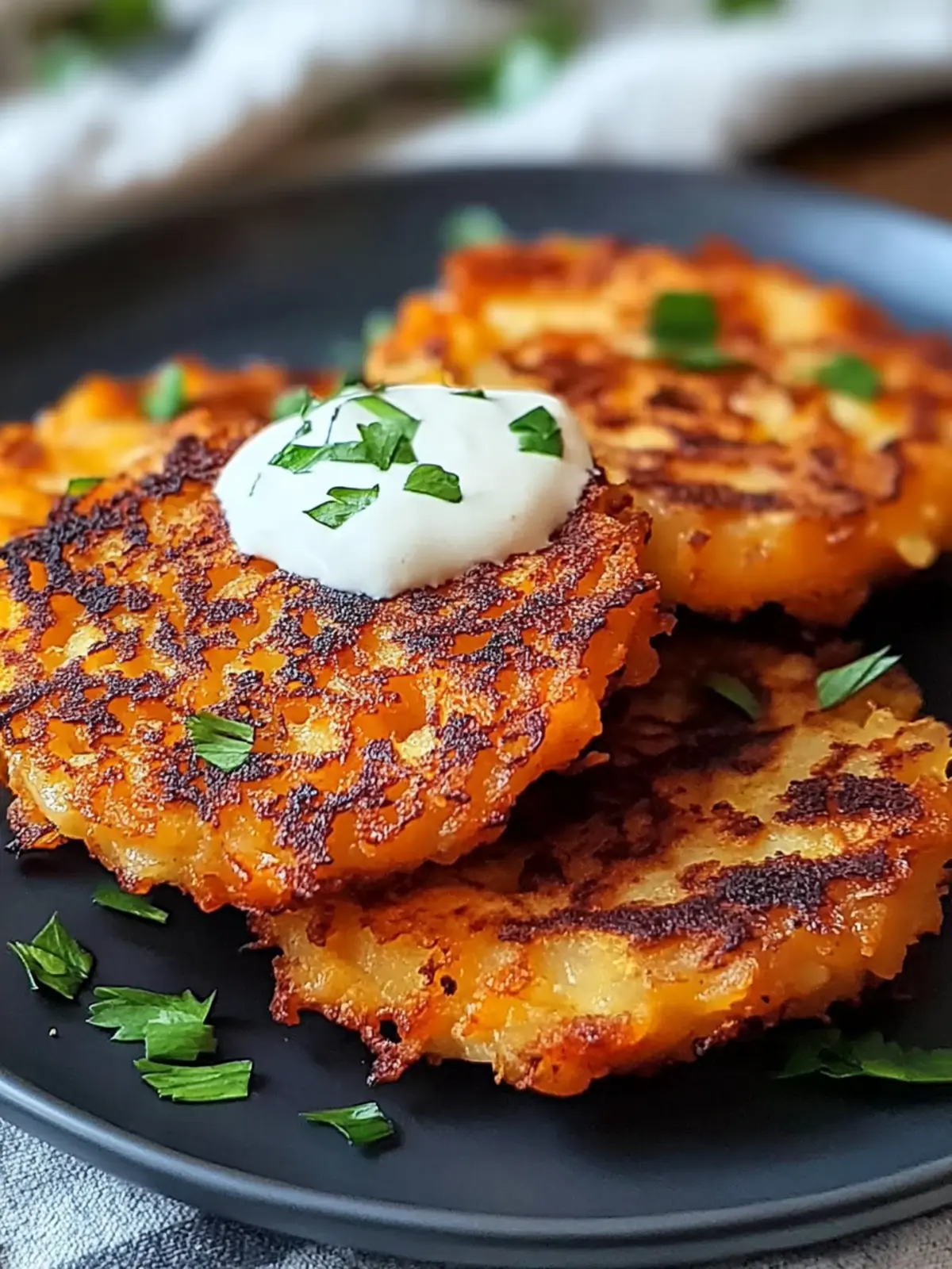 Süßkartoffel-Hash Browns für den perfekten Brunch