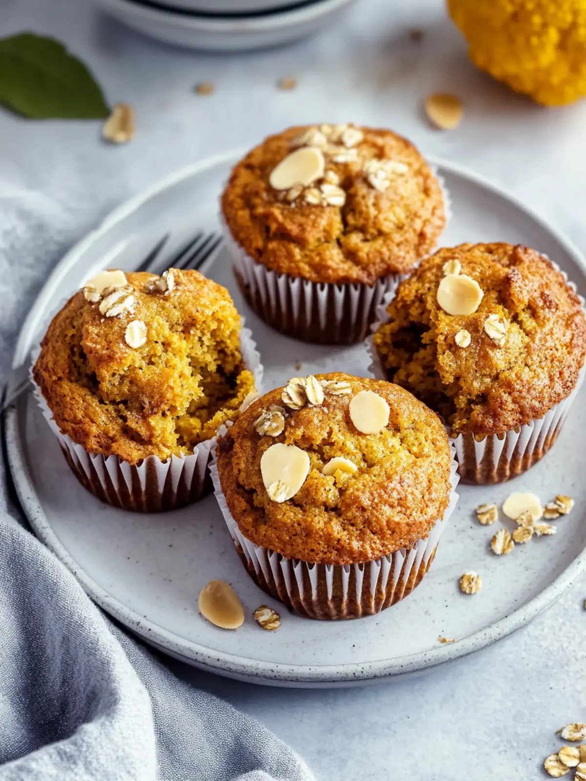 Saftige Vegane Kürbis-Muffins delux