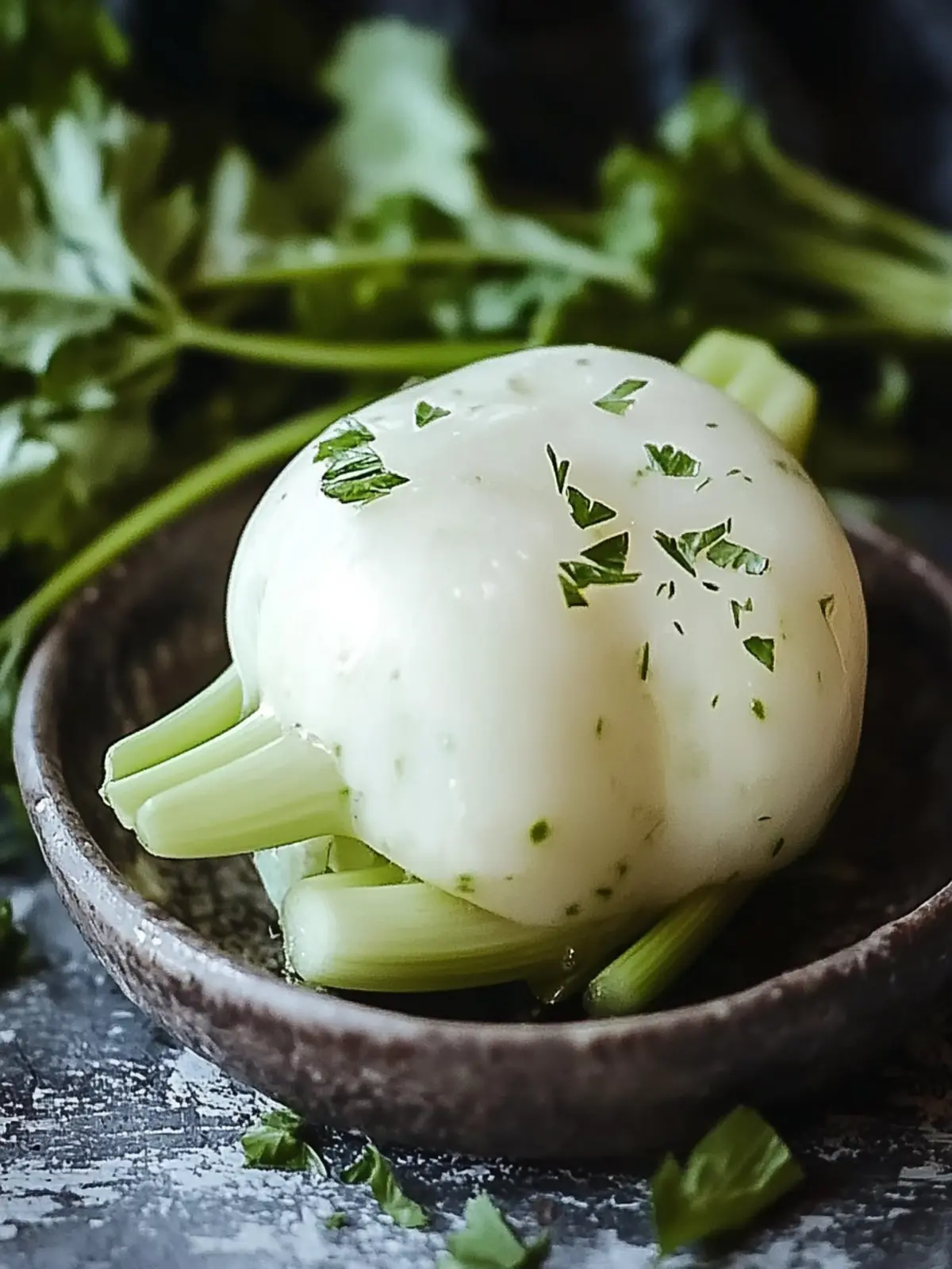 Cremiger Kohlrabi