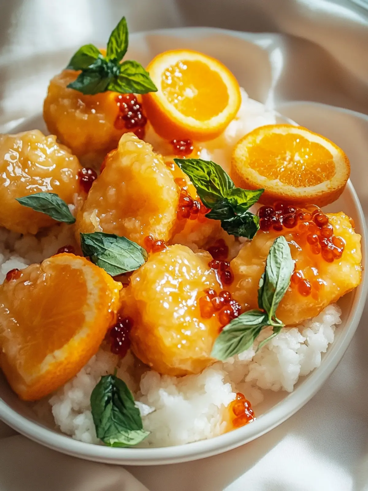 Leckeres Veganes Orangen-Hühnchen