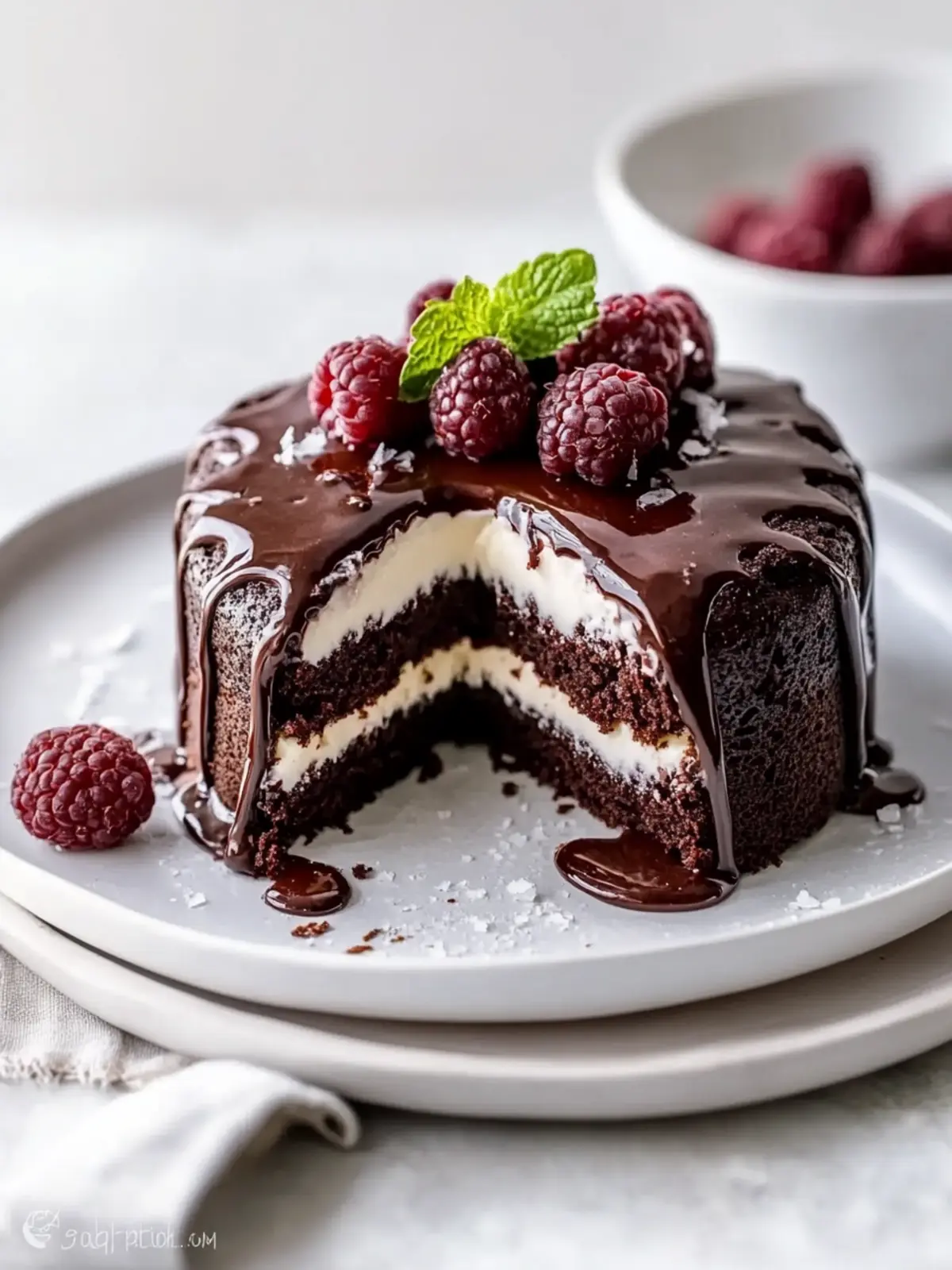 Feuchter Schokoladen-Buttermilchkuchen