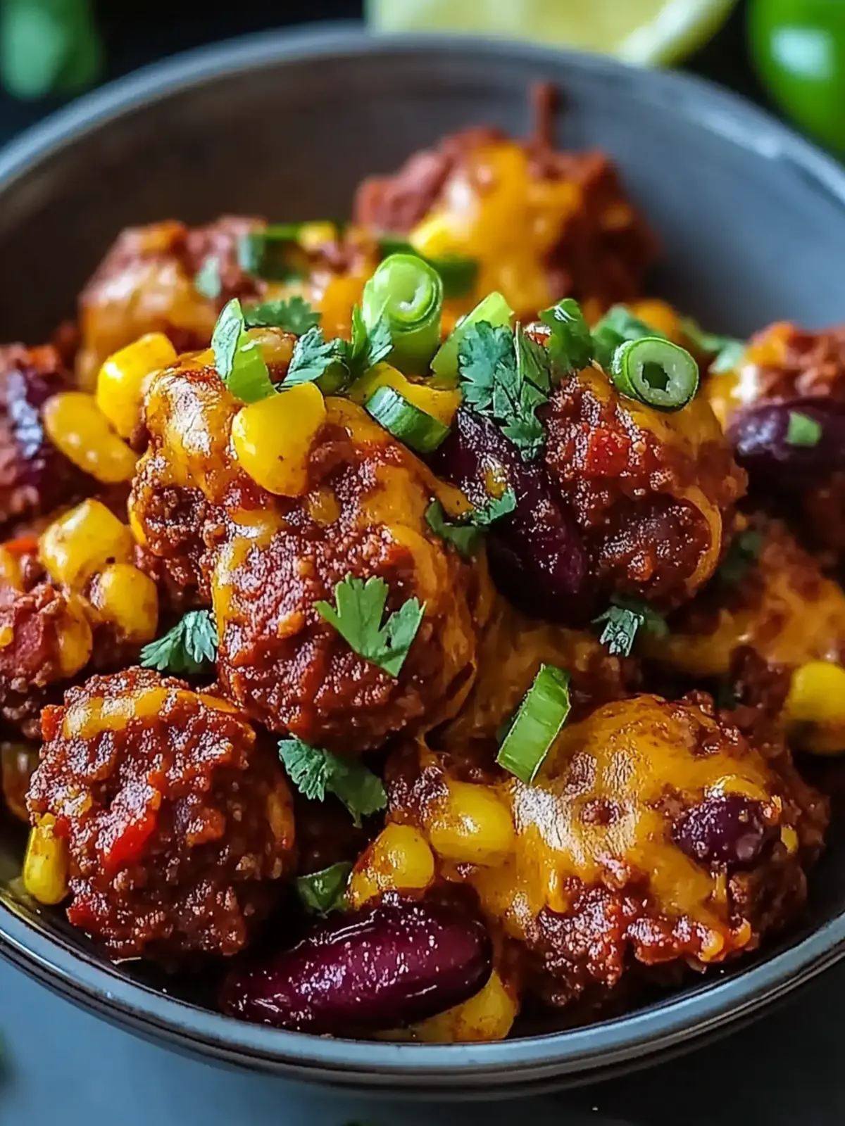 Chili-Käsebällchen Low Carb