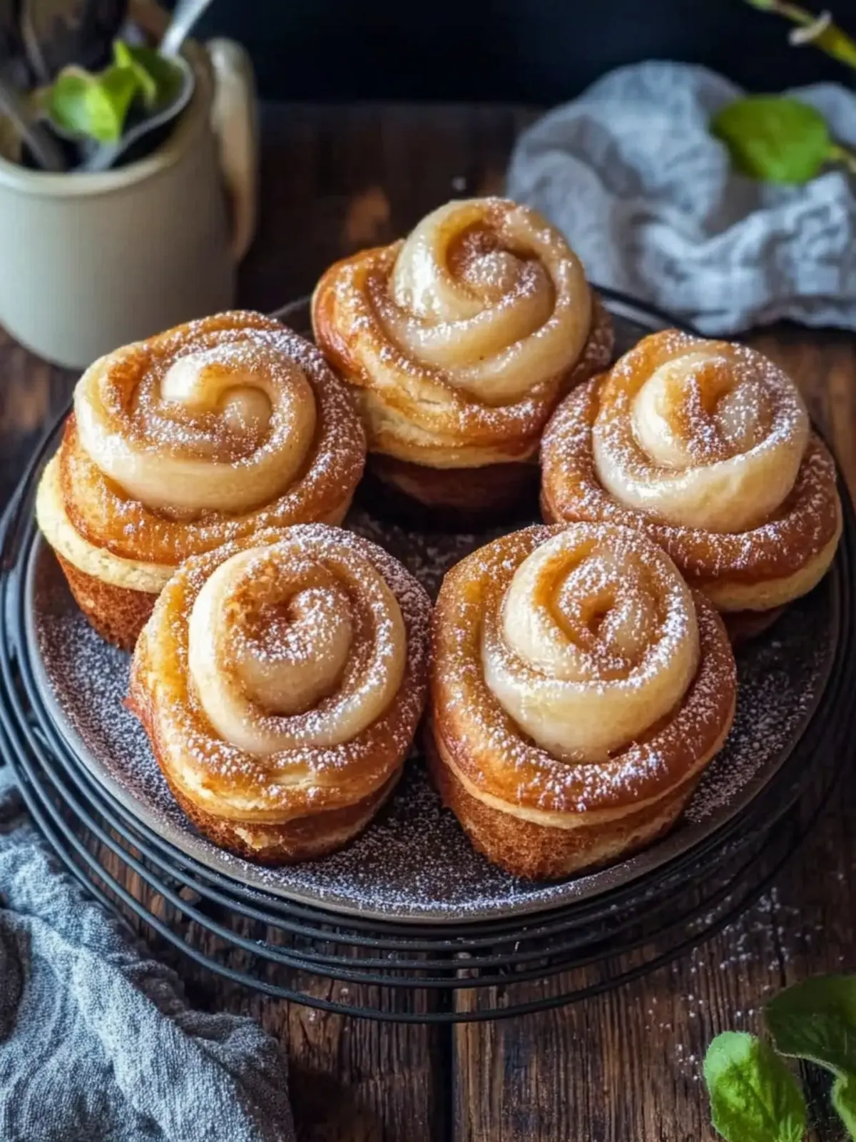 Apfelbutter-Cruffins