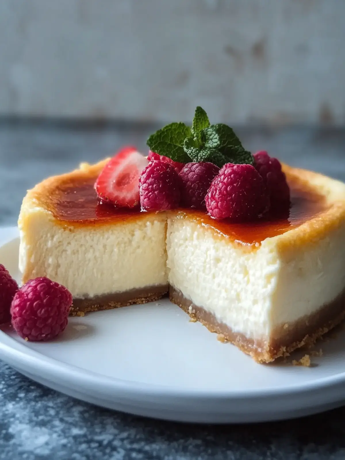 Juicy cheesecake from the baking tray