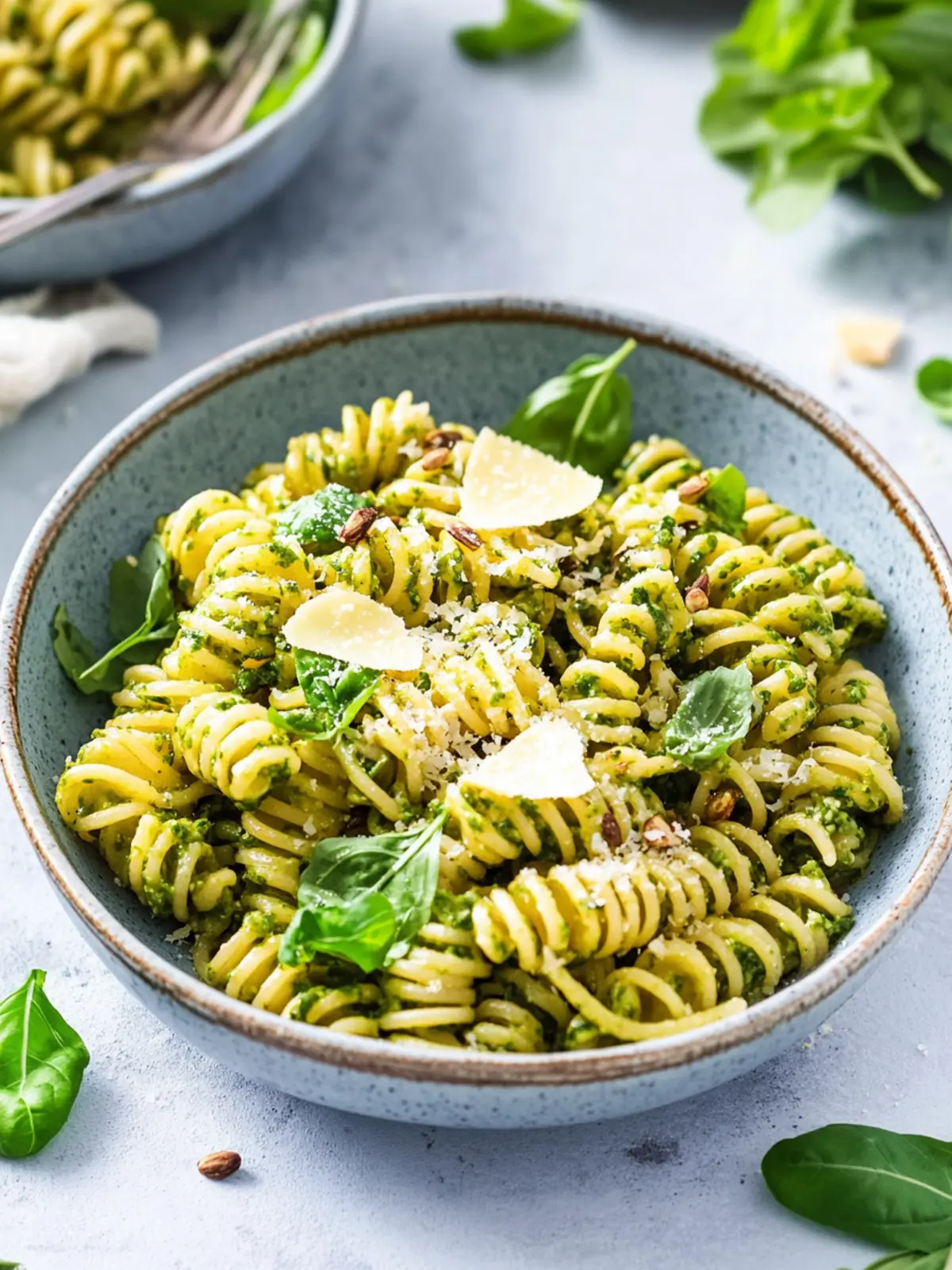 Spargelpesto-Pasta