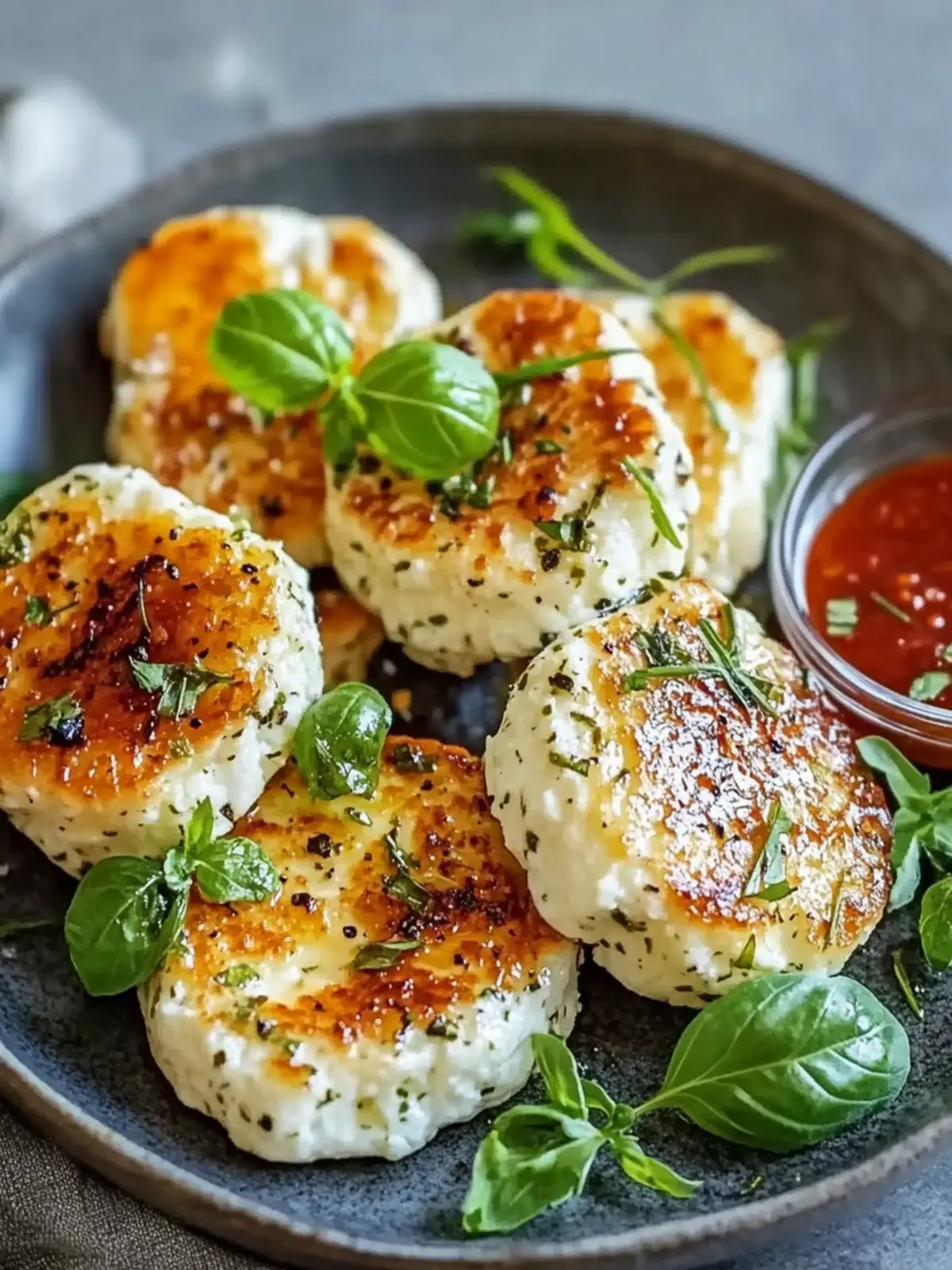 Feta-Häppchen aus dem Airfryer