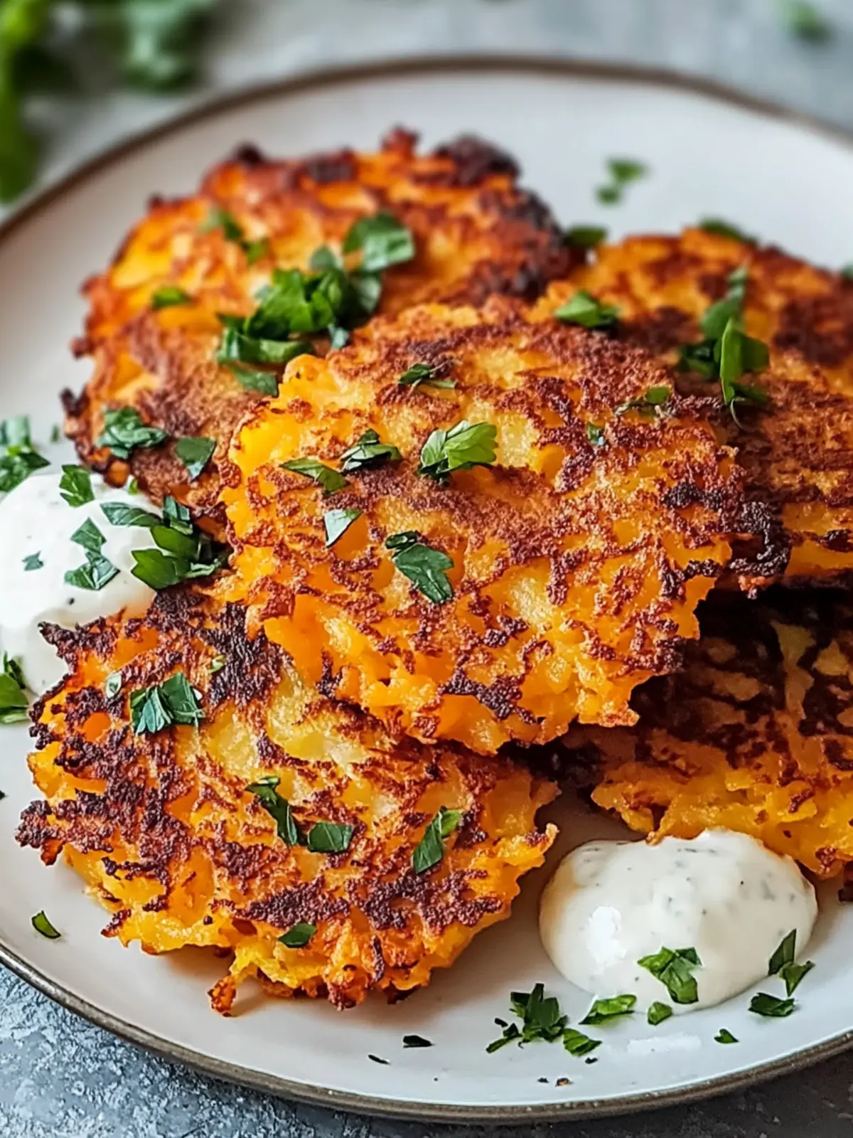 Süßkartoffel-Hash Browns für den perfekten Brunch