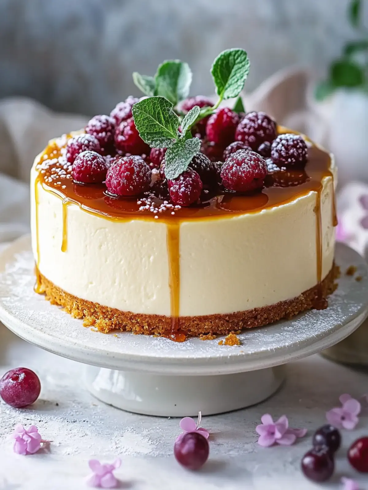 Verführerischer Millionärs-Käsekuchen